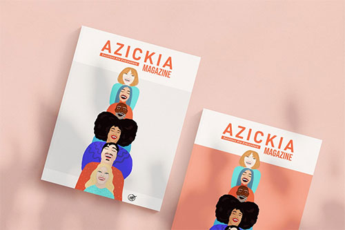 Couverture d'Azickia Magazine